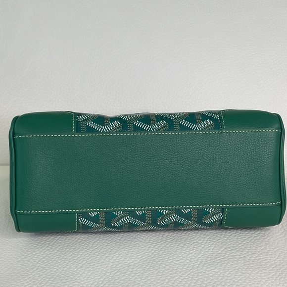 Goyard Green Saigon Souple (Supple) Mini Top Handle Bag - Picture 8 of 12